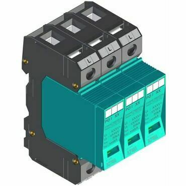 SEZ PO I 3 280V/12,5kA Přepěťová ochrana PO I 3 280 V/12,5 kA, modulární, vyměnitelná, B+C+D