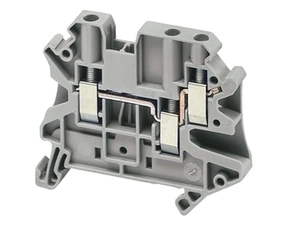 SCHN NSYTRV43 Šroubová svorka, 3 body, 4mm2 šedá (obj. mn. 50ks)