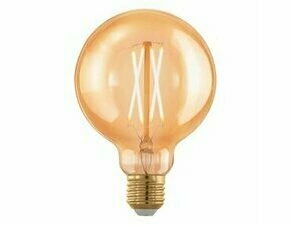 LED žárovka EGLO LM-E27-LED G95 4W AMBER 1700K 1STK