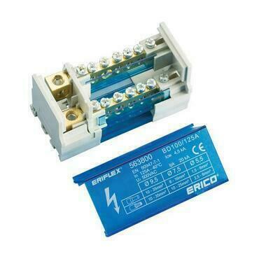 ER-BD 100/125A 563800 Rozvodný blok dvoupolový BD100/125A, 563800