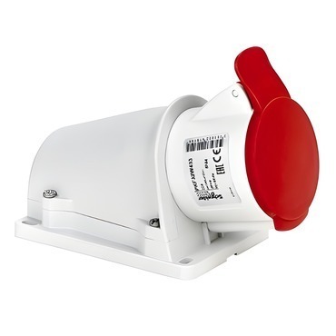 SCHN PKF32W433 PK PratiKa šroub. nást. zásuvka 32A IP44 380V 2P+PE 50-60Hz