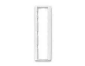 Rámeček čtyřnásobný ABB Element 3901E-A00141 03, bílá/bílá, svislý