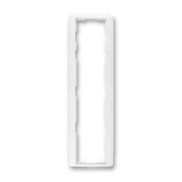 Rámeček čtyřnásobný ABB Element 3901E-A00141 03, bílá/bílá, svislý