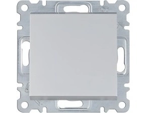 HAG WL0032 Přepínač křížový, řazení 7, stříbrná mat