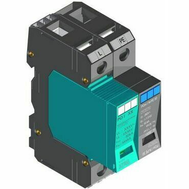 SEZ PO I 1+1m 280V/12,5 Přepěťová ochrana PO I 1+1m 280 V/12,5 kA, modulární, vyměnitelná, B+C+D