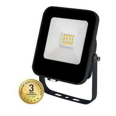 Reflektor LED GREENLUX ALFA SMD 10W, IP65, neutrální bílá, černá