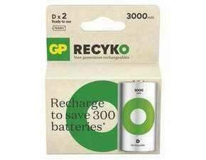 Baterie nabíjecí GP ReCyko B2543 3000 D (HR20) 2PP