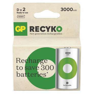 Baterie nabíjecí GP ReCyko B2543 3000 D (HR20) 2PP