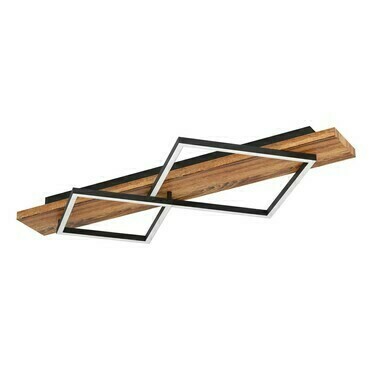 Stropní svítidlo BOYAL černá 780×405 mm 1x13W|1x15W EGLO