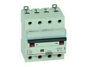 Chránič kombinovaný LEGRAND 411237 DX3 KOMB. 4P C32 30MA A 6KA