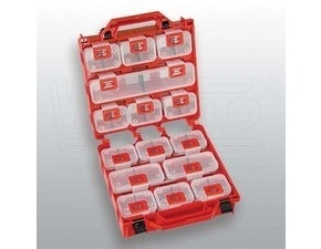 wpr10525 101-CMB-15 Praktický sortimentní plastový kufřík "COMBOBOX 15", 12x krabička velikost S, 2