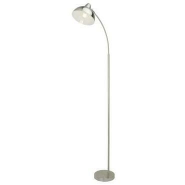 Stojací lampa Daron saténová chromová E27 1×40W RABALUX 5241