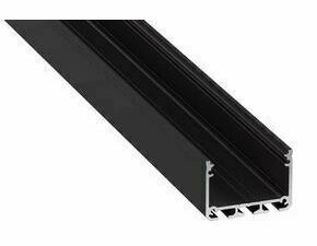 LED profil GREENLUX AL-PROFIL ILEDO BLACK 1M (10-0115-10)