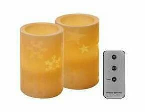 EMOS DCCV14 2LED SET CAND FLICKER RC VNT
