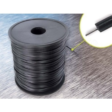 wpr4888 WT-DRT-1B vázací drátek potažený plastem PVC VINYL, černá, bal. 270 m