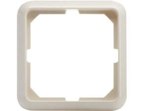 SCHN 204100 ELSO Fashion - krycí rámeček, jednonásobný, perlově bílá