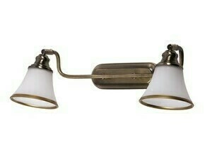 Bodové svítidlo Grando bronzová E14 2×40W RABALUX 6546