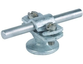 DEHN 275110  Podpěra vedení s prstencem odlitek Zn pro prům. 7-10mm, FeZn se závitem M8 DEHN DEHN