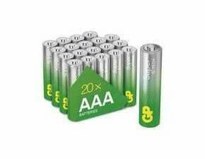 Baterie alkalická GP SUPER B0110L AAA (LR03) 20SH