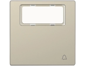 SCHN MTN3365-6033 Kryt spínače, Merten D-Life, s popisovým polem a symbolem zvonku, Sahara