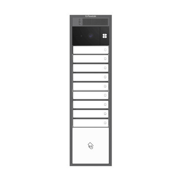 DV SYSTEM: 6 až 9 tlačítek + KAMERA + BOD Lite: čtečka RFID čipů MIFARE 13,56MHz (4M) - Na zeď