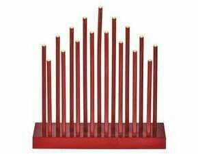 EMOS DCAW03 17LED CANDLE STAND RED WW