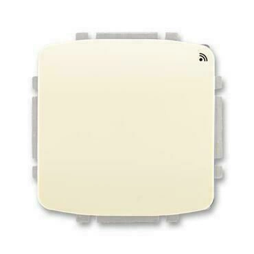 Spínač s krátkocest. ovl. ABB Tango 3299A-A23108 C, slonová kost, s přijímačem RF signálu, 868 MHz