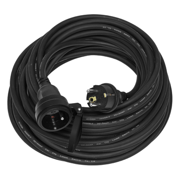Prodlužovací přívod ECOPLANET FG IP44, 1x zásuvka, 20m, černá