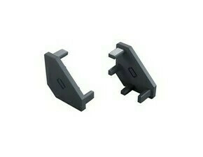 Koncovka profilu GREENLUX EC-PROFIL AJAR 2IN1 ROCK ANTHRACITE  (12-1509-01)