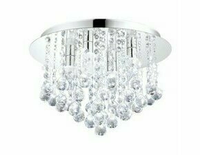 Svítidlo stropní EGLO DL 4 G9 CHROM KRISTALL ALMONTE