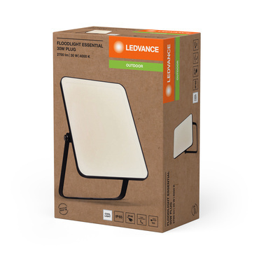 LED reflektor LEDVANCE ESSENTIAL 30W 840 PLUG BK