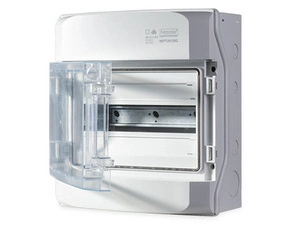 FIRN Rozvodnicová skříň IP65 NEPTUN12EU 1řadá, 12 modulů (1x12), šroubové svorky, 400V, 63