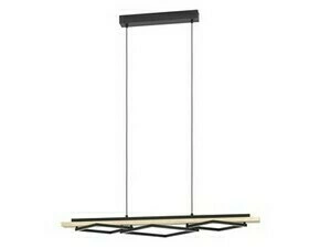 Závěsné svítidlo BOYAL černá 1010×400 mm 2x13W|1x16W EGLO