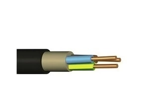 Kabel instalační CYKY-O 2x1,5 RE á100 měděný
