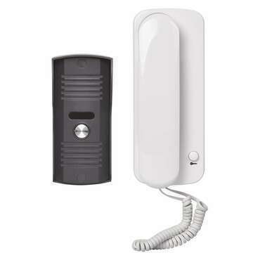 Audiotelefon drátový EMOS H1085, 1x účastník, bílý
