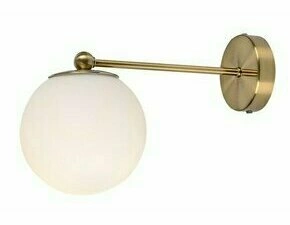 Svítidlo nástěnné RABALUX 71081 KIARA zlatá E27 1x MAX 35W