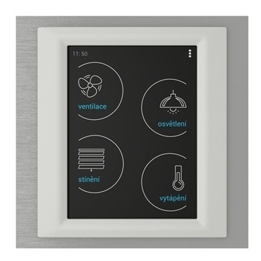 ELKO RFTW-ATI-BIC-CWH RF Touch-W_titan/ledová/bílá Ovládací dotyková jednotka - montáž na zeď RP 0,4