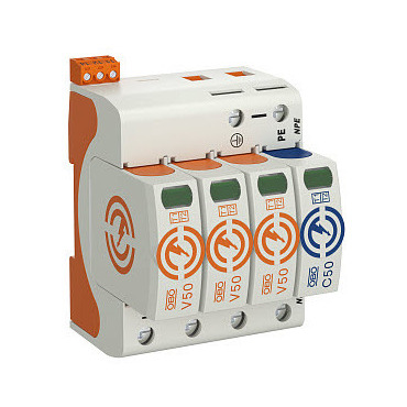 V50-3+NPE+FS-280 Kombinovaný svodič