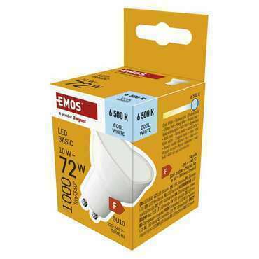 EMOS ZL8F54 LED BASIC MR16 10W(72W) 1000lm GU10 CW