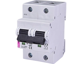 Jistič dvoupolový ETI 002153732, ETIMAT 10 2p D100