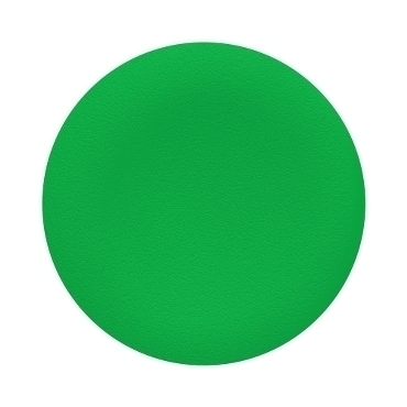 SCHN ZBA3 Hmatník ovládací hlavice stiskací, lícující - zelený