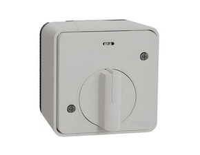 SCHN MUR39067 Mureva Styl - Kompletní Mechanický časový spínač, IP55, povrchová, Bílý