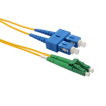 Kabel patch SOLARIX SXPC-LC/SC-APC/UPC-OS-1M-D, LC/APC-SC/UPC, Singlemode, 9/125, OS, Duplex, 1m