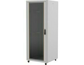 Rozvaděč stojanový WIREX 42U6060SJD, 19", 42U, 600x600 mm, skleněné jednokřídlé dveře