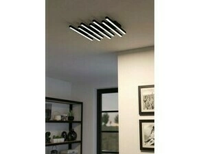 Svítidlo stropní EGLO LED-CCT-DL SCHWARZ WEISS PADULARI