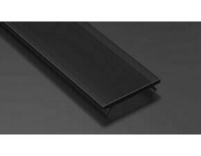 Difuzor GREENLUX CV-PROFIL BASIC v2 PMMA BLACK 1M (11-2217-10)