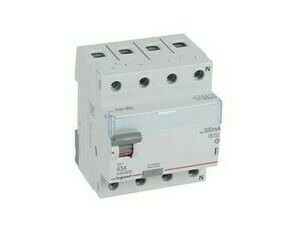 Chránič čtyřpolový LEGRAND 411805 TX3 CHRÁN. 4P 63A 300MA A-S