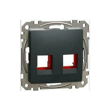 SCHN SDD114441C Sedna D/E - Kryt pro RJ45 KRONE UTP konektor, Antracit