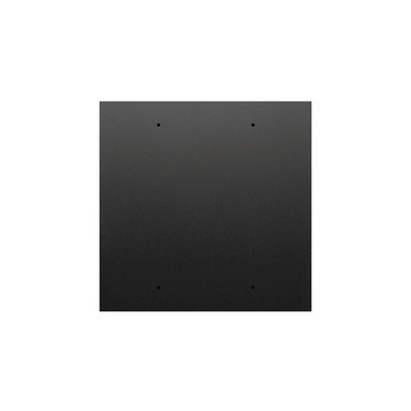 SIMON DKE00/49 Kryt jednoduchý pro spínače a elektronické ovládání černý