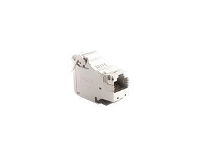 Konektor datový SIMON FBRJ456AEKR, RJ45 kat. 6a, stíněný, s protiprach. clon., FMT, nerezová ocel